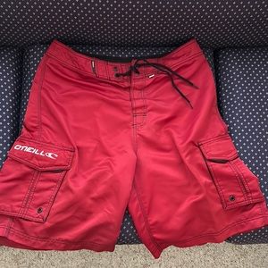 O’Neill men’s size 34 Red Board Short